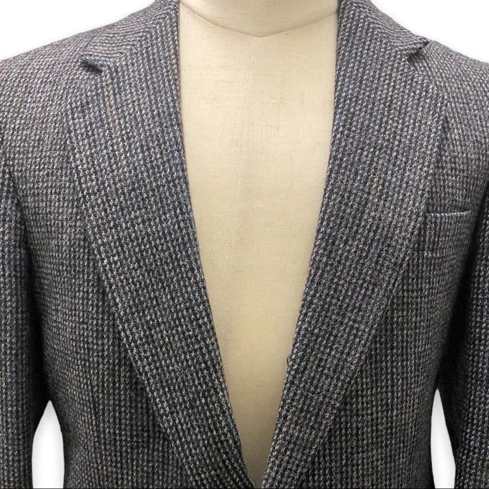 Vintage Haggar‎ Tweed Blazer Sport Coat Jacket Men's Size 40